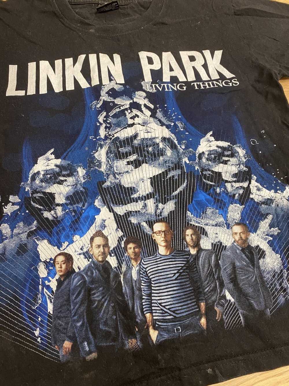 Band Tees × Vintage Vintage rare Linkin Park band… - image 5