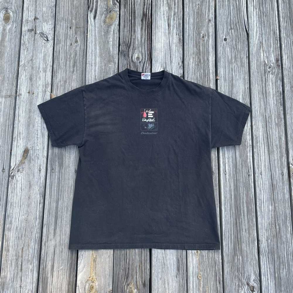 NASCAR × Racing × Vintage Vintage black NASCAR t-… - image 2