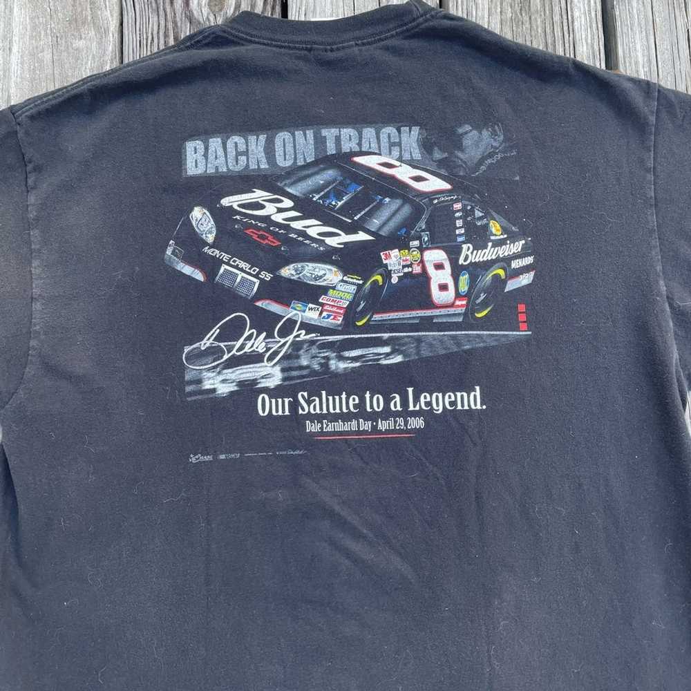 NASCAR × Racing × Vintage Vintage black NASCAR t-… - image 4