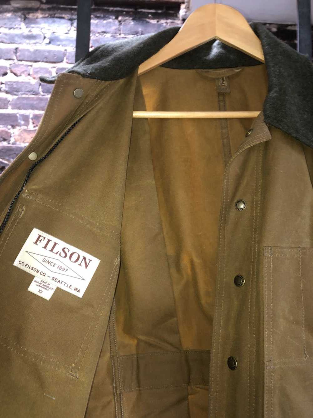 Filson Filson Westlake Waxed Tin Cloth Jacket - image 2