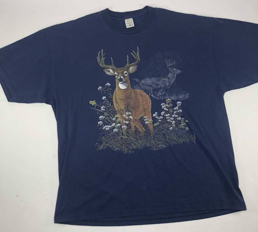 Vintage Vintage 90’s Whitetail Deer tee - image 1