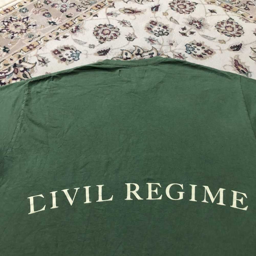 Civil Regime Civil Regime Sleeveless tee Green Ol… - image 4
