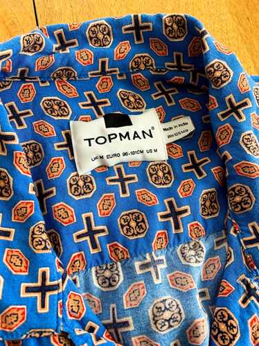 Topman Topman Pattern Button Down