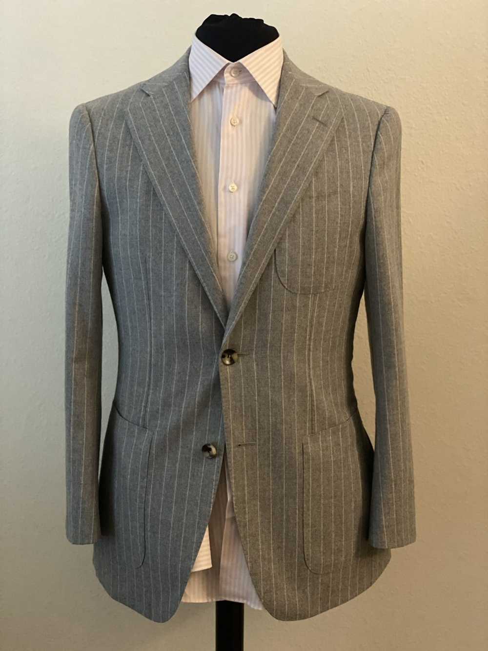 Suitsupply Pinstriped Grey Suit - image 1