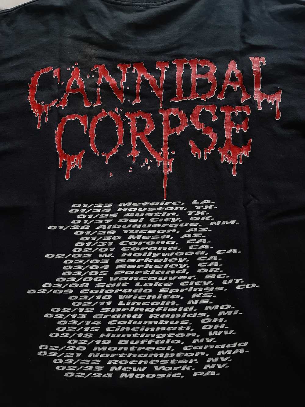 Band Tees Vintage Cannibal Corpse - image 2