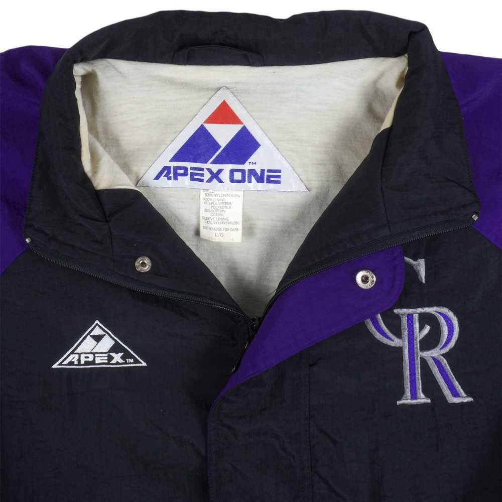MLB (Apex One) - Colorado Rockies Spell-Out Jacke… - image 5