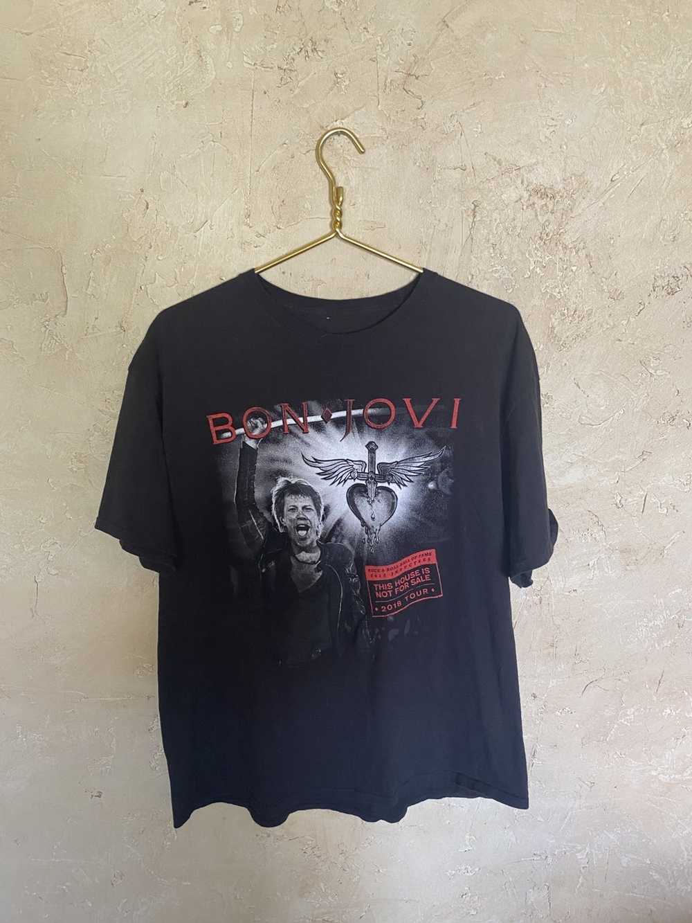 Band Tees × Bon Jovi × Tour Tee BON JOVI 2018 THI… - image 1