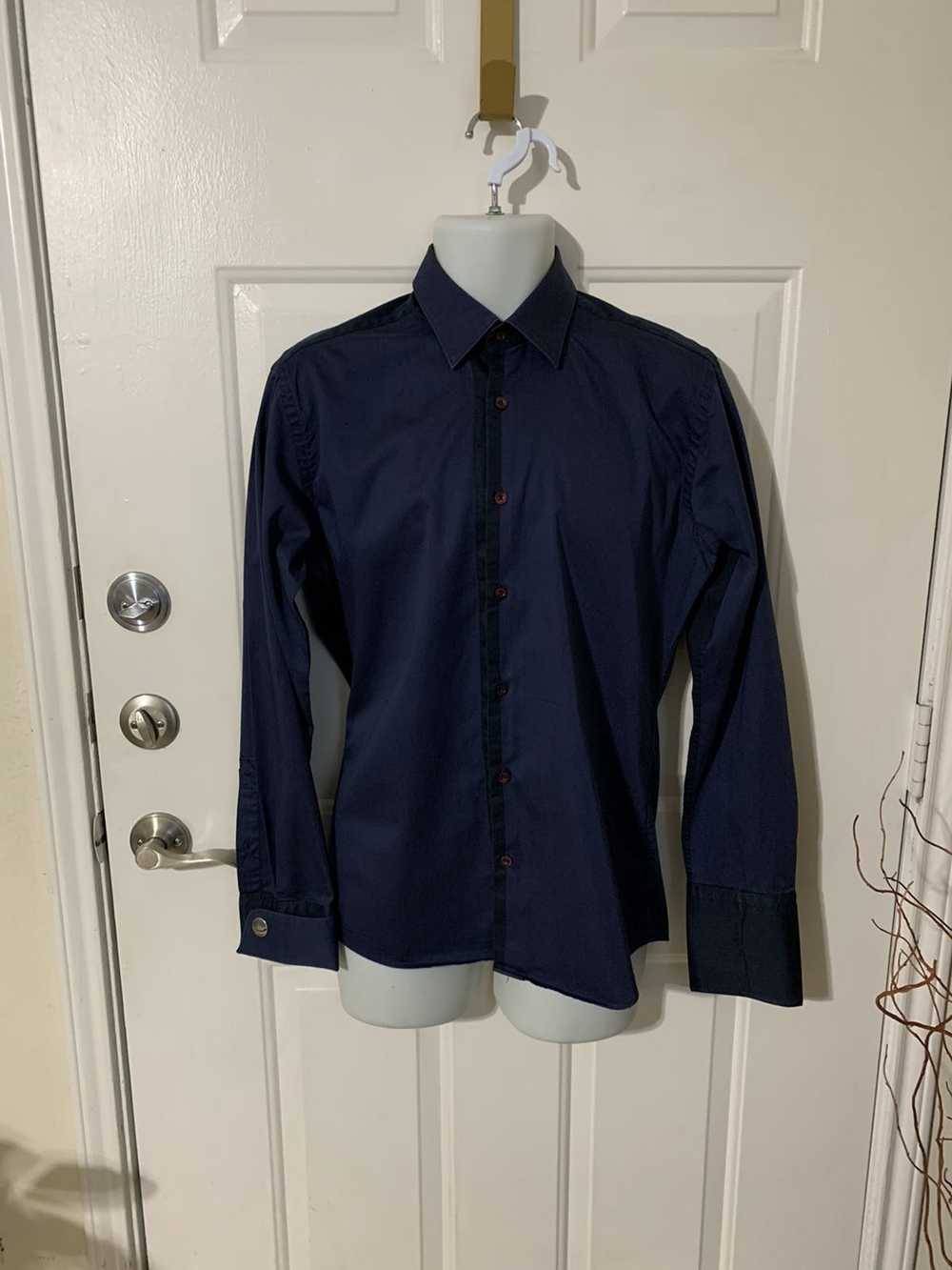 Designer × Efor Two Tone Midnight Navy FC shirt s… - image 1