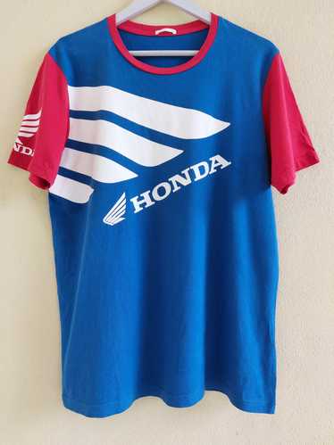 Honda × Racing HONDA big logo tee by GU Japan - image 1