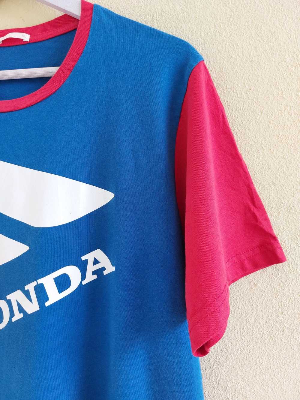 Honda × Racing HONDA big logo tee by GU Japan - image 4