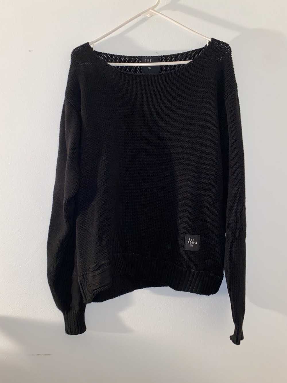 The People Vs Black Knitwear Sweater - image 1