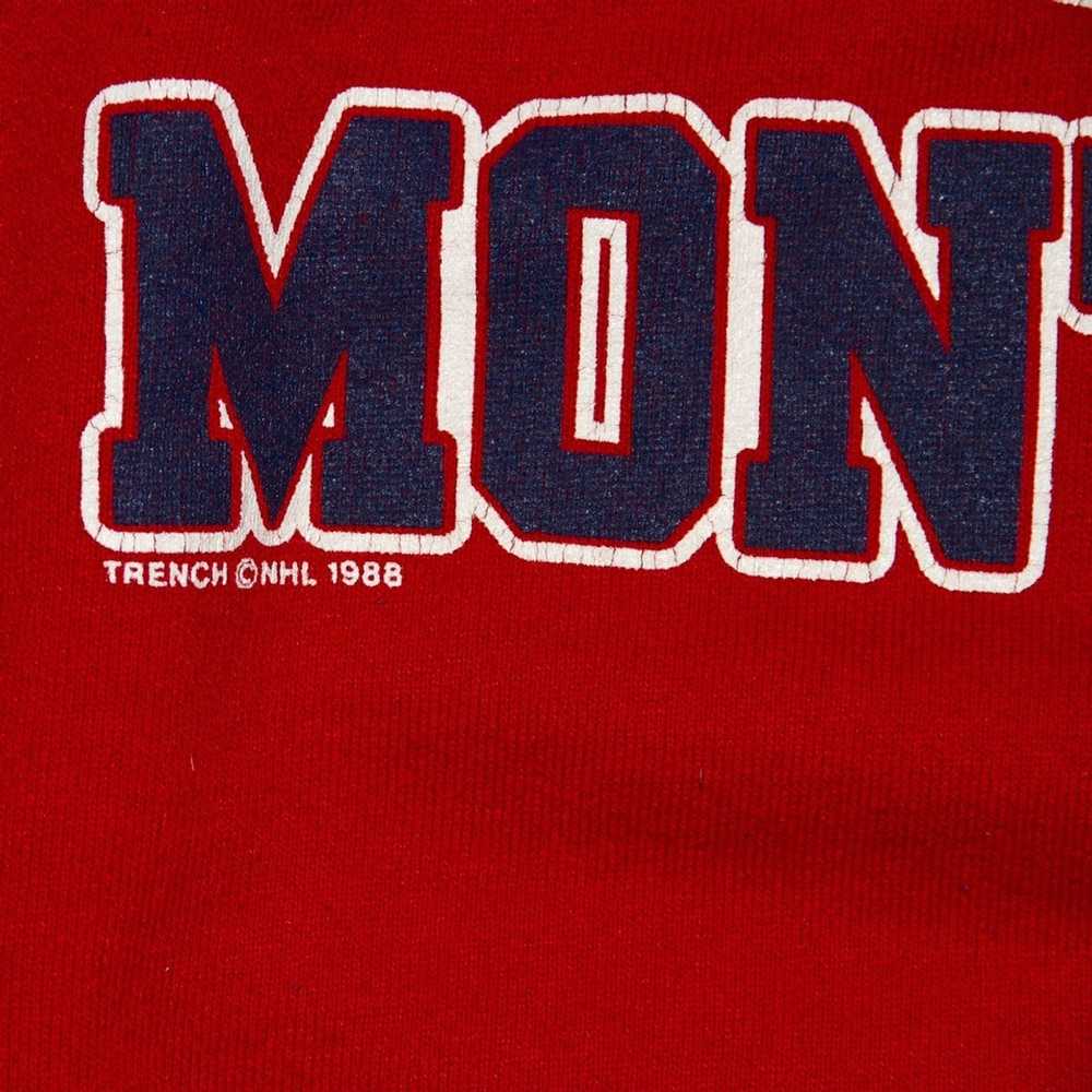 Vintage 1988 Montreal Canadiens Crewneck - image 3