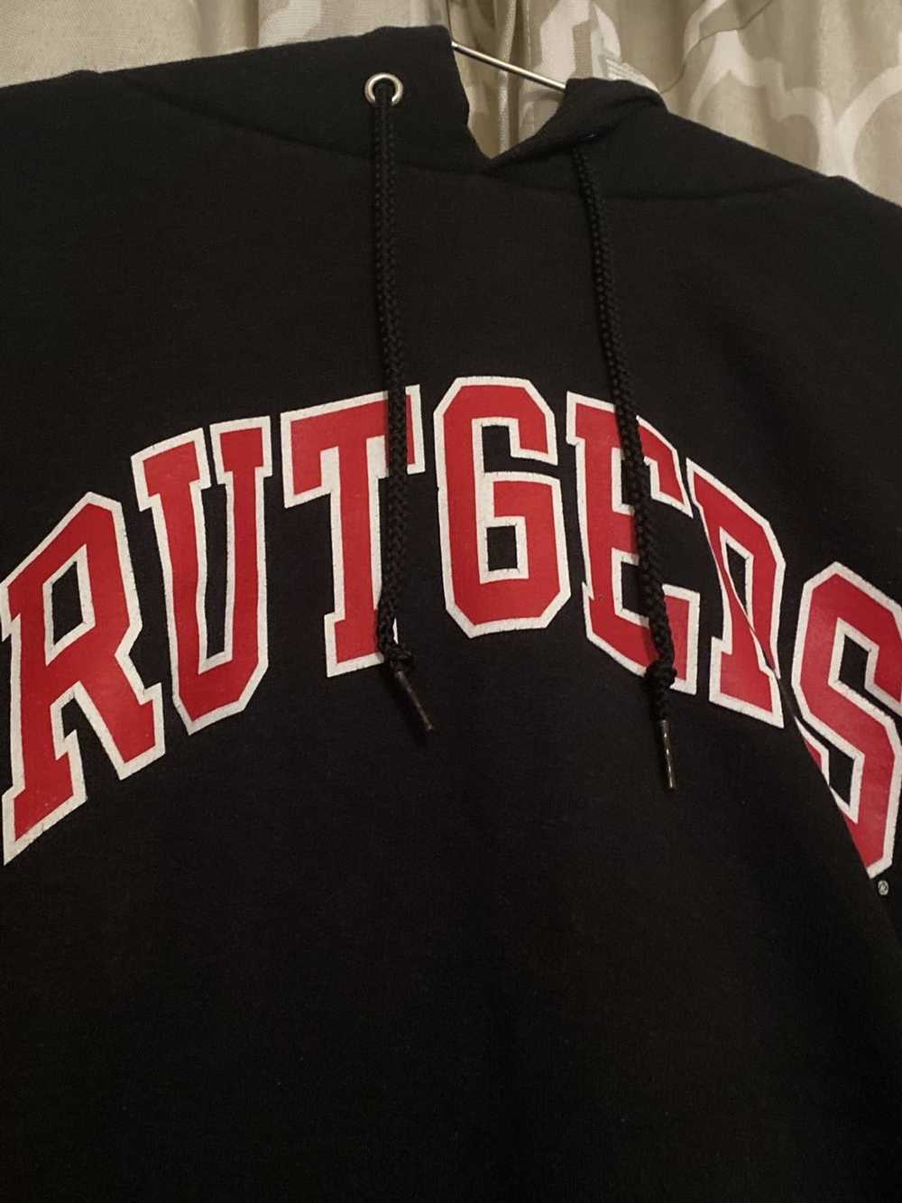 Collegiate × Vintage Rutgers Hoodie - image 2