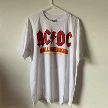 ACDC DODGER STADIUM BASEBALL JERSEY SHIRT * Limited SOLD OUT ROCK OR BUST  TOUR