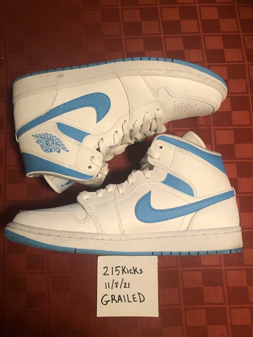 Jordan Brand Jordan 1 mid UNC - image 2