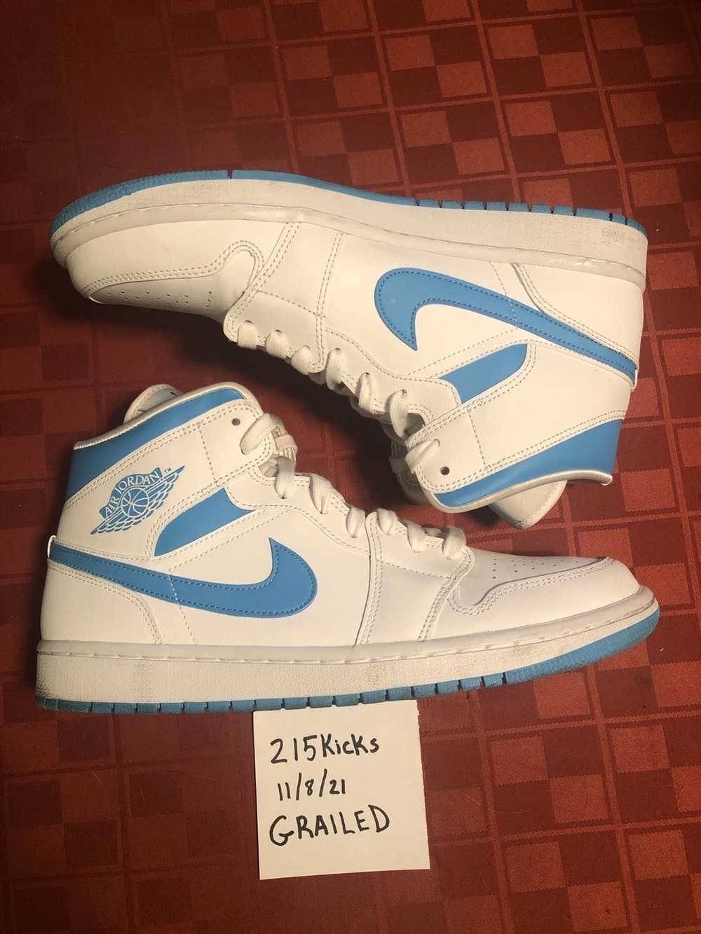 Jordan Brand Jordan 1 mid UNC - image 3