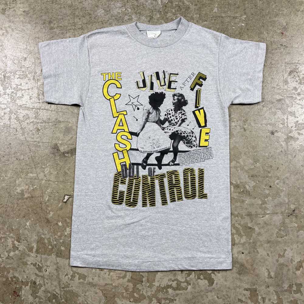 The Clash 1984 “Out of Control” Tour Tee - image 1