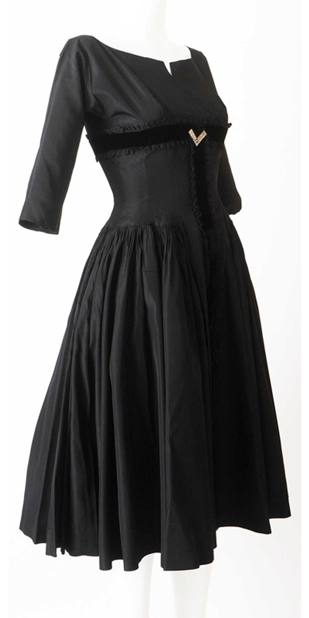 1950s Fit and Flare Party Dress - image 2