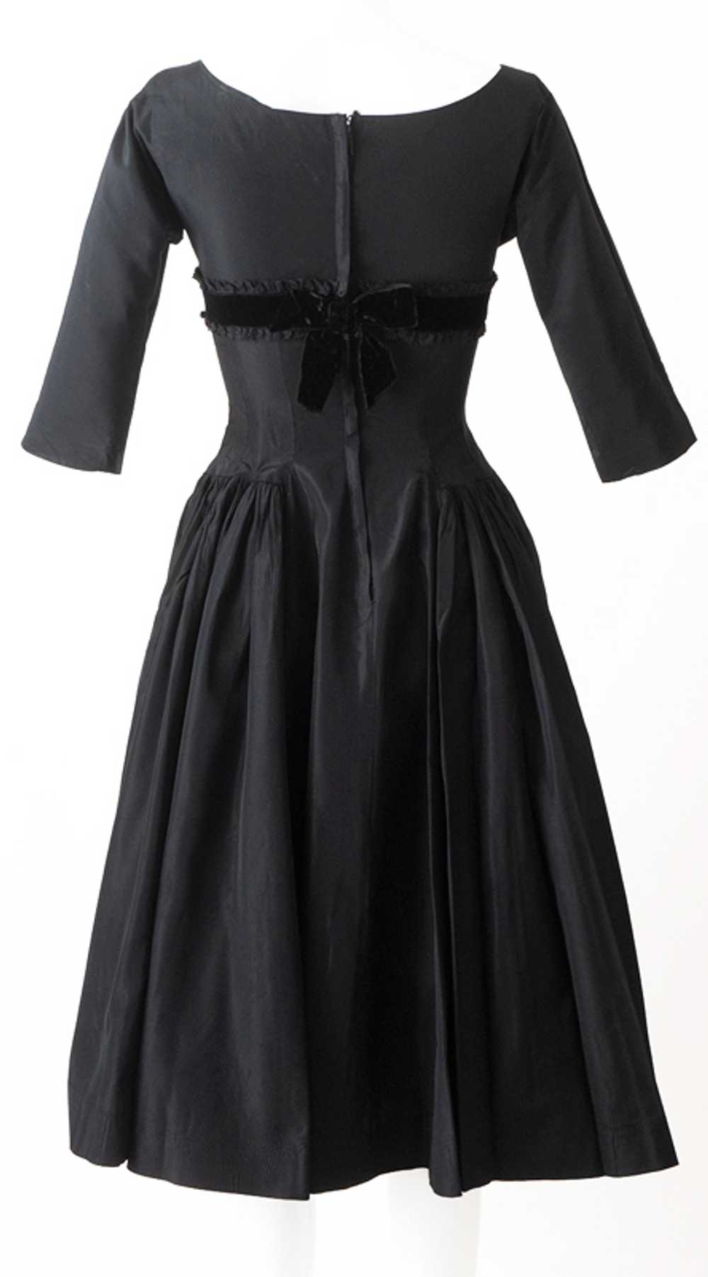 1950s Fit and Flare Party Dress - image 4