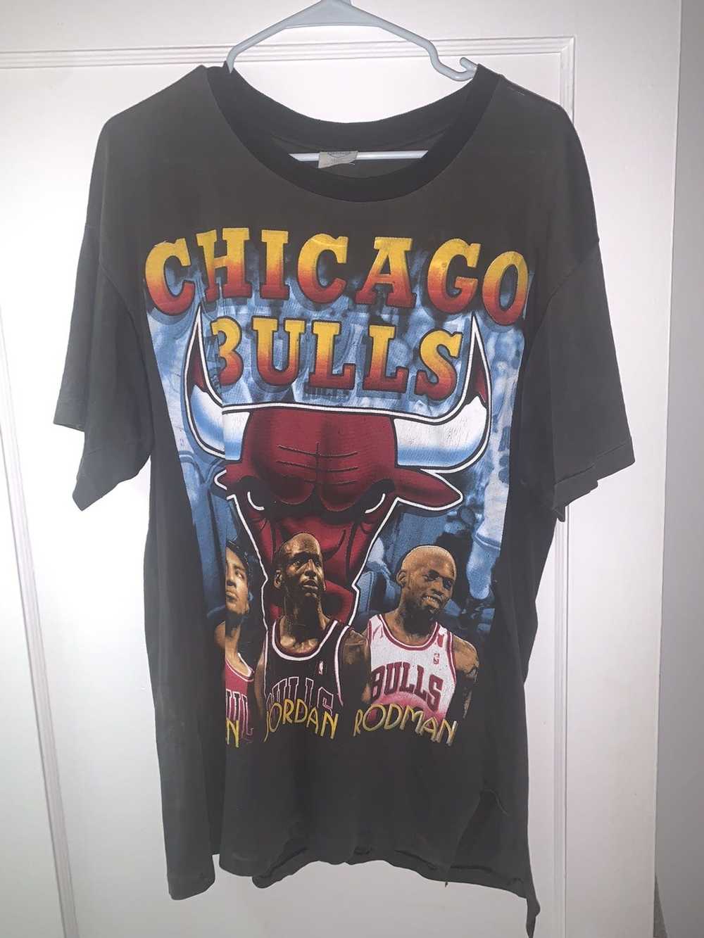 Vintage Vintage Chicago Bulls Rap Tee 1996 - Gem