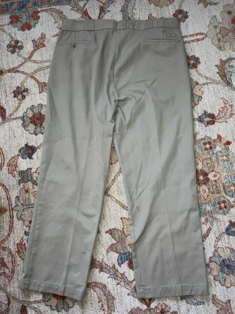 Dickies × Vintage VTG DICKIES WORKWEAR CHINO khak… - image 3