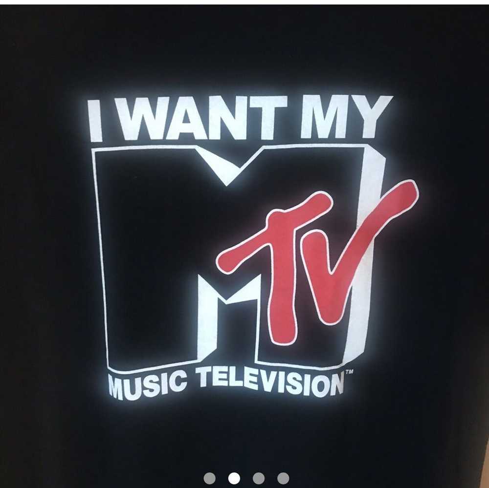 Mtv I Want My MTV tshirt. XL So cool. Great condi… - image 2