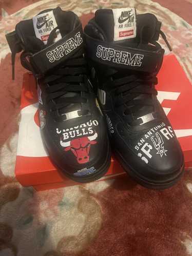 Nike × Supreme Supreme x NBA x Air Force 1 Mid 07 