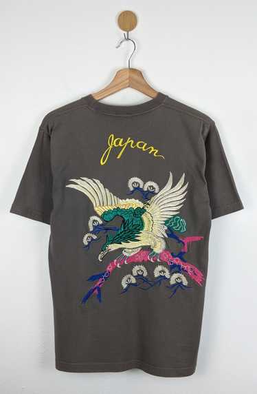 Tailor Toyo T-shirt Men's Sukajan Style Japan Map Embroidered Short Sl –  RODEO-JAPAN Pine-Avenue Clothes shop