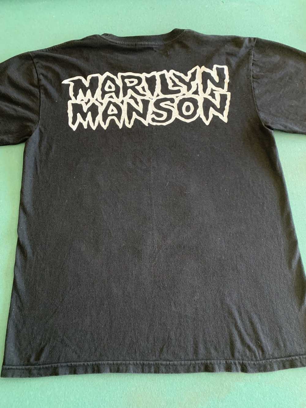 Marilyn Manson × Vintage Marilyn Manson Shirt - image 2