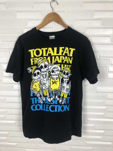 Band Tees × Japanese Brand TOTALFAT FROM JAPAN SHO