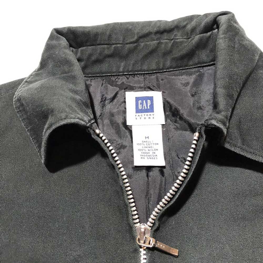 Designer × Gap × Streetwear Gap zip up jacket Wms - image 2
