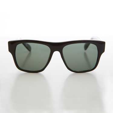 Classic Thick Bold Vintage Horn Rim 80s Sunglass -