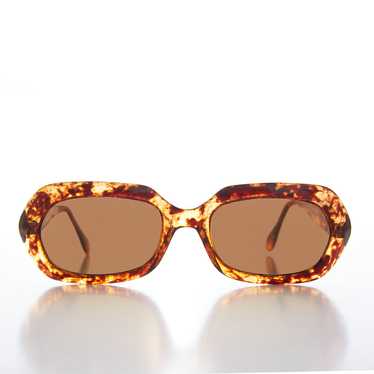 Hexagon Mod Vintage Sunglass - Nadine