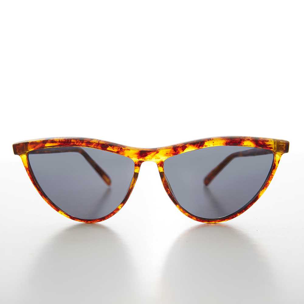 Thin Pointed Tip Vintage Cat Eye Sunglass - Tiff - image 1