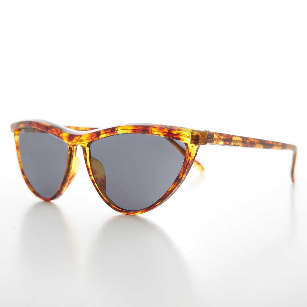 Thin Pointed Tip Vintage Cat Eye Sunglass - Tiff - image 2