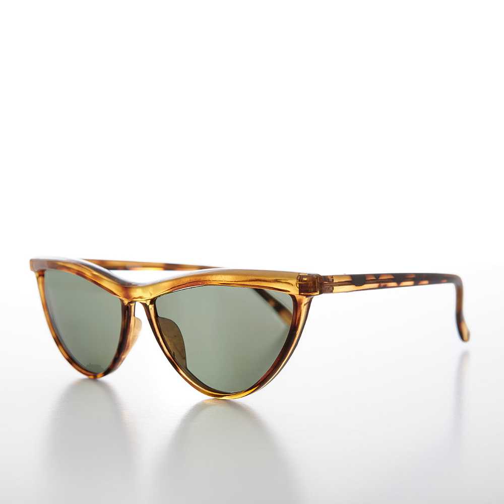 Thin Pointed Tip Vintage Cat Eye Sunglass - Tiff - image 8