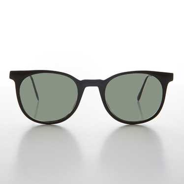 Classic Rounded-Square Vintage Sunglasses - Enzo - image 1