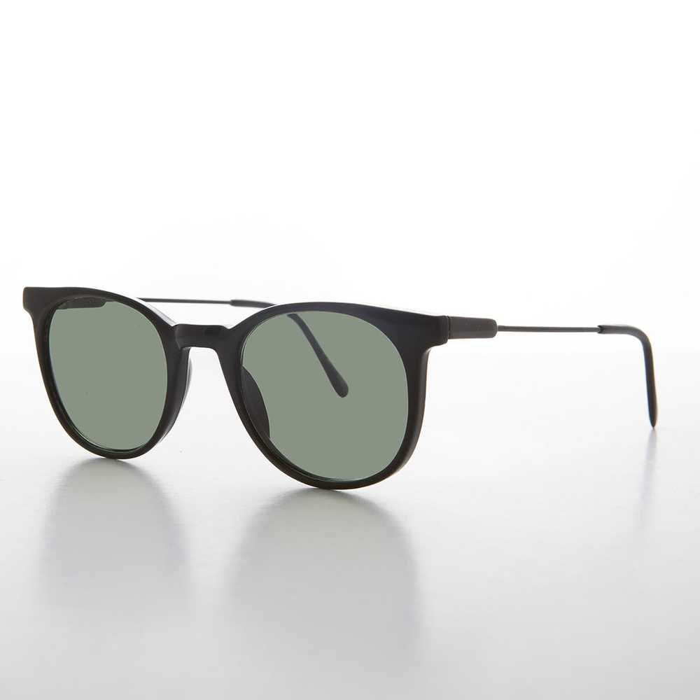 Classic Rounded-Square Vintage Sunglasses - Enzo - image 2