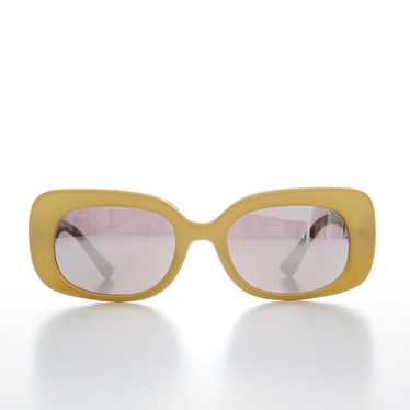 Thick Pastel Mod Retro Sunglass - Tutti