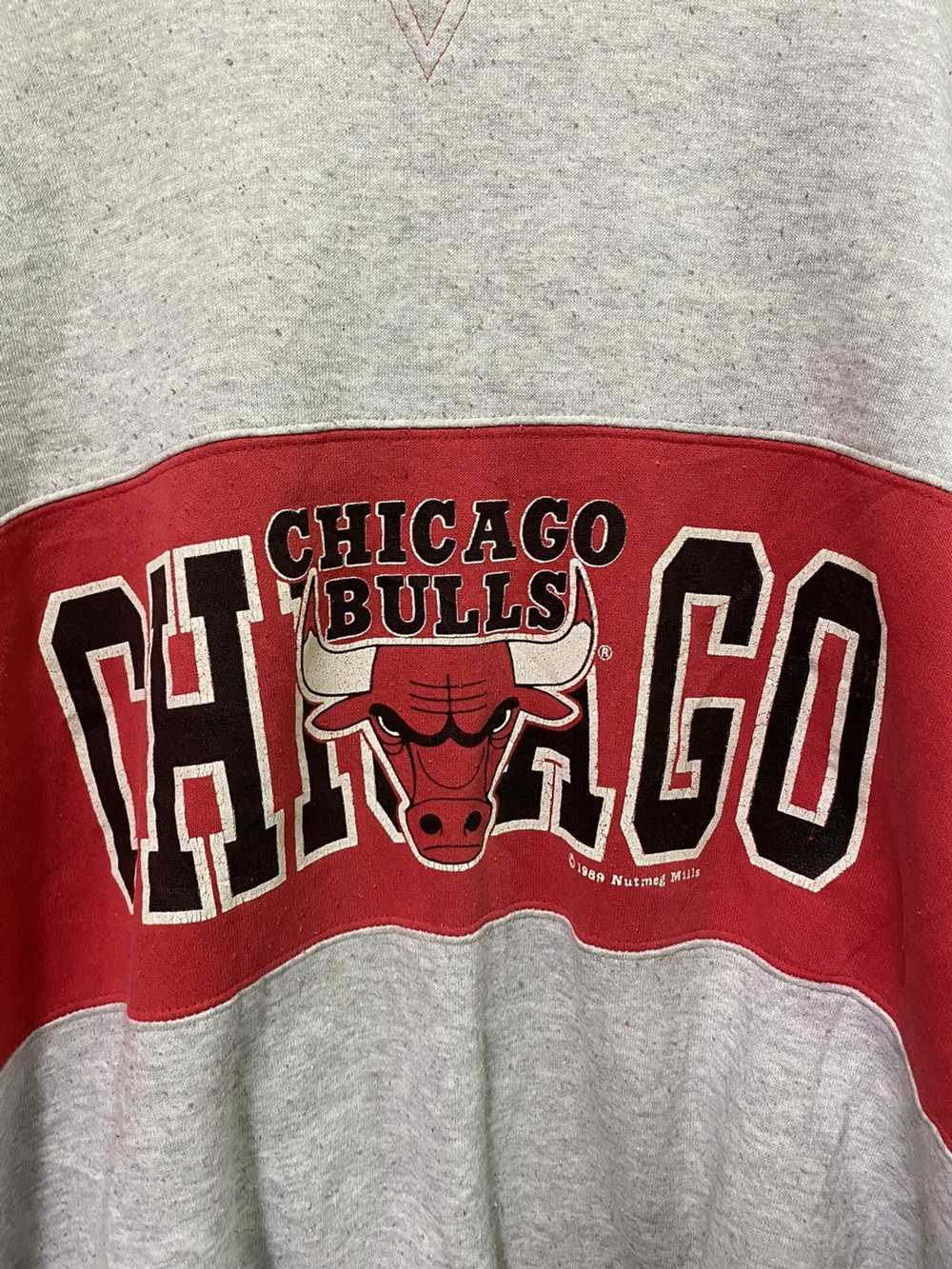NBA × Nutmeg Mills × Vintage Vtg 80s Chicago Bull… - image 2