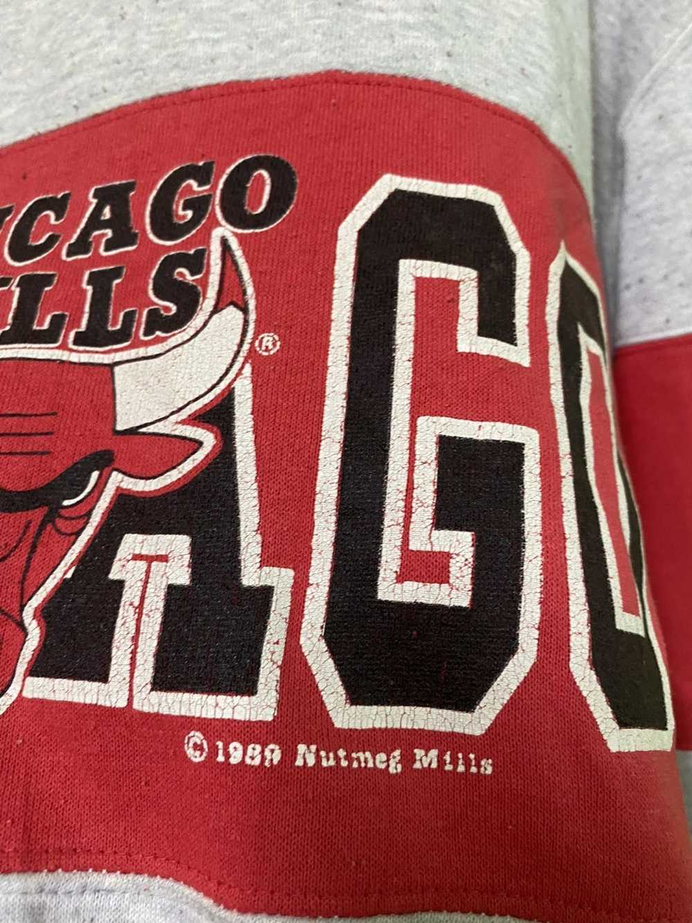 NBA × Nutmeg Mills × Vintage Vtg 80s Chicago Bull… - image 3