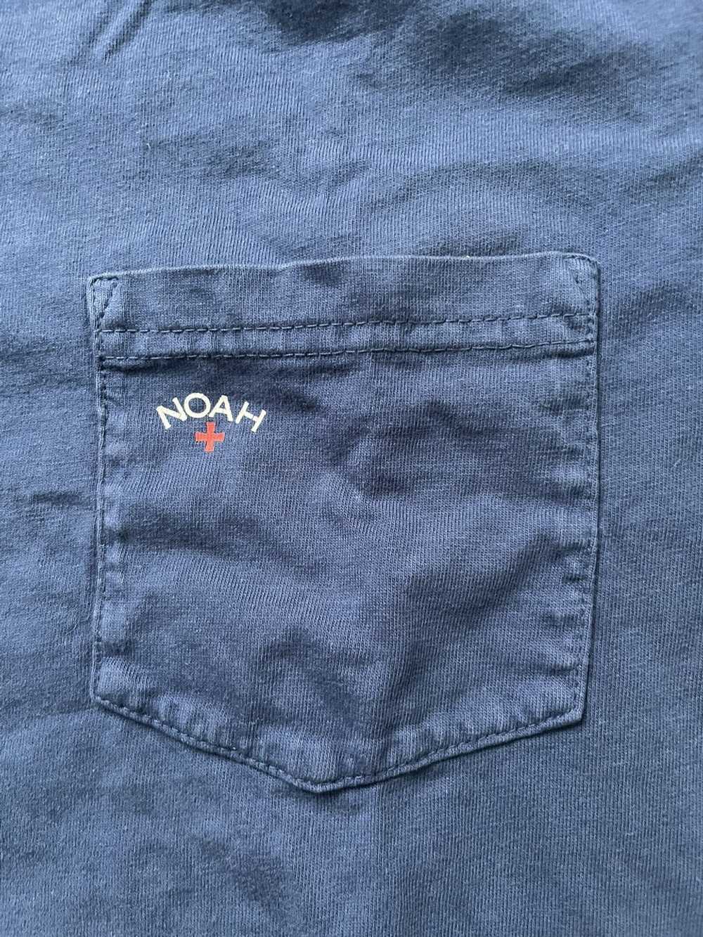 Noah Dark Blue Noah NYC Pocket Tee - image 1