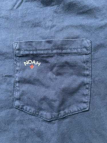 Noah Dark Blue Noah NYC Pocket Tee