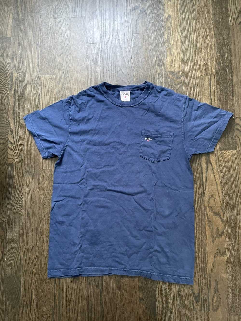 Noah Dark Blue Noah NYC Pocket Tee - image 3