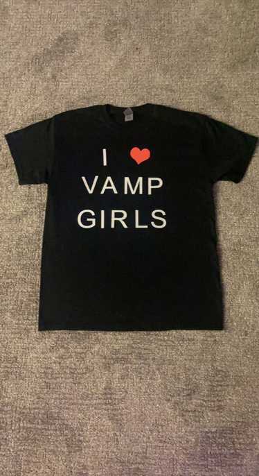 Custom I ❤️ vamp girls tee