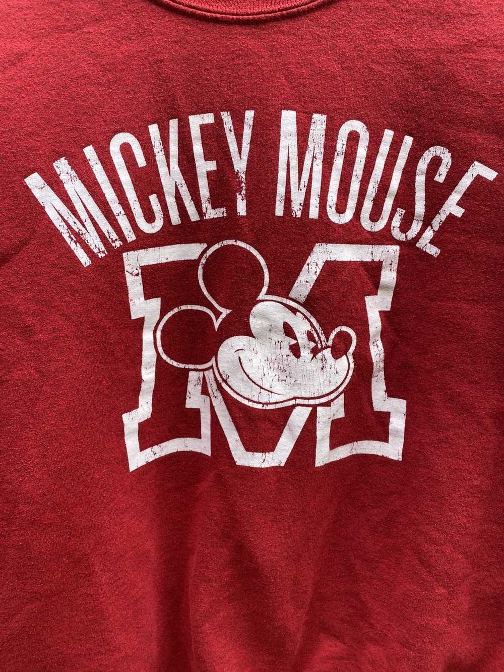 Disney × Mickey Mouse Disney Mickey Mouse Red Swe… - image 2