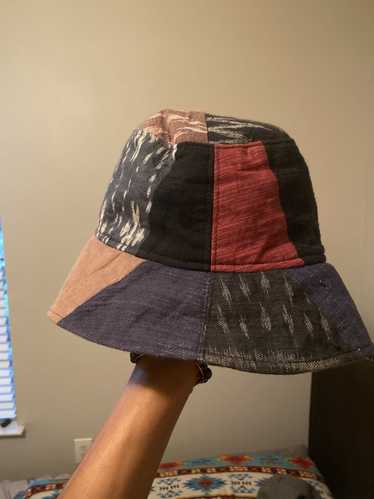 Japanese Indigo Dye Sashiko Reversible Handmade Fisherman Hat