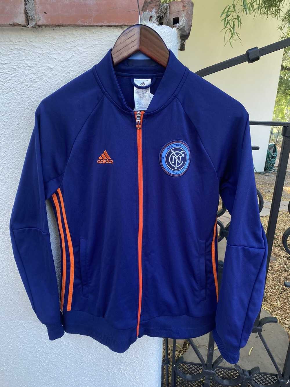 Adidas NYC Football Club Adidas Navy 1/4 Zip - image 1