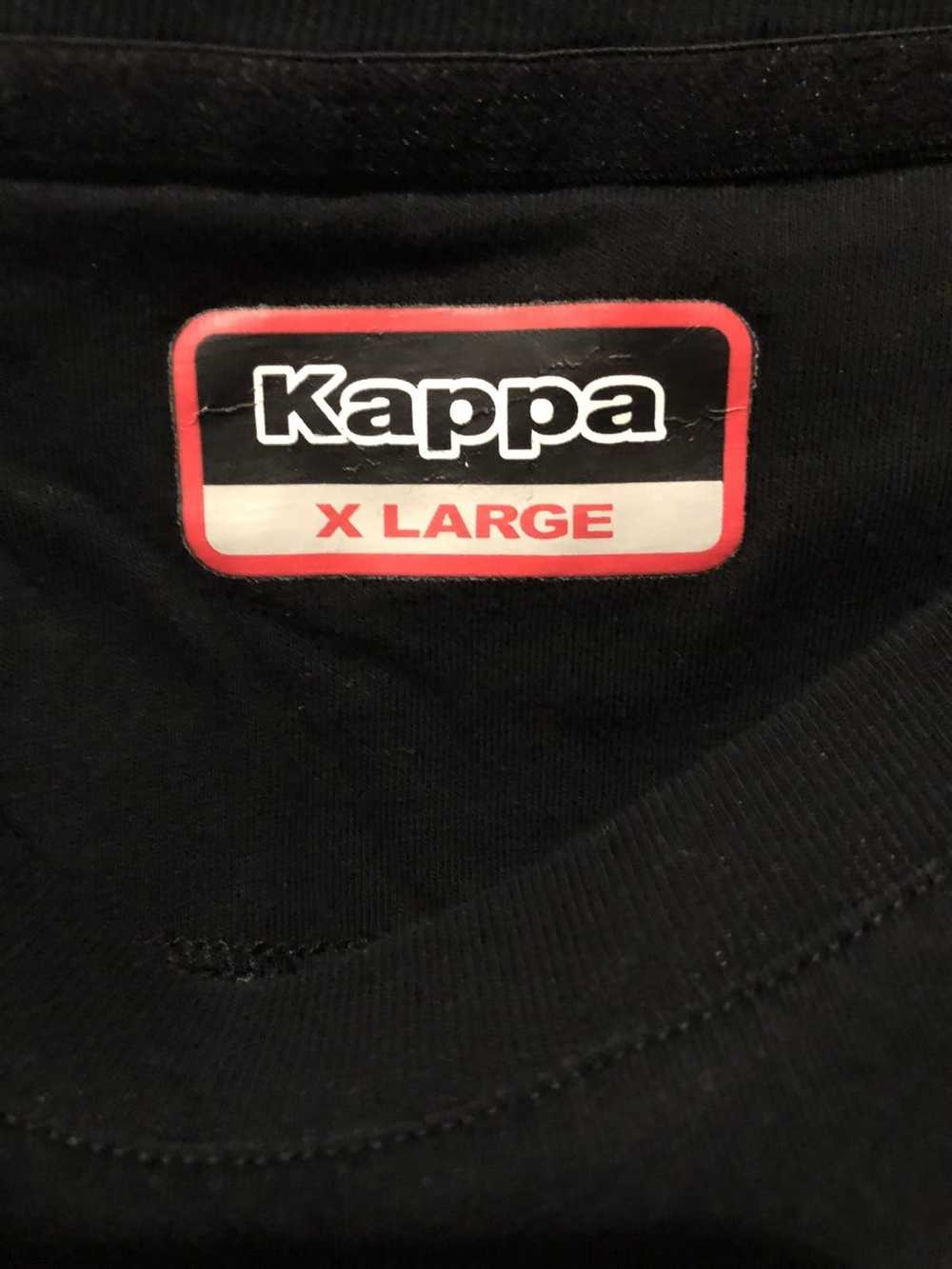Kappa Kappa Sportwear Burgandy & Black Split - image 3