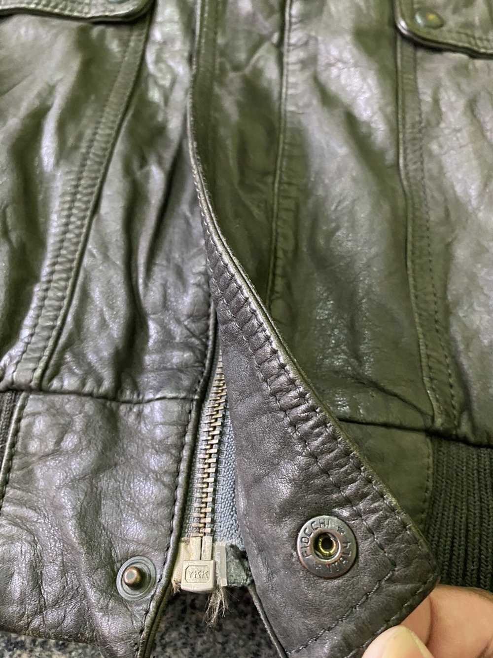 Italian Designers × Leather Jacket Leather jacket… - image 10